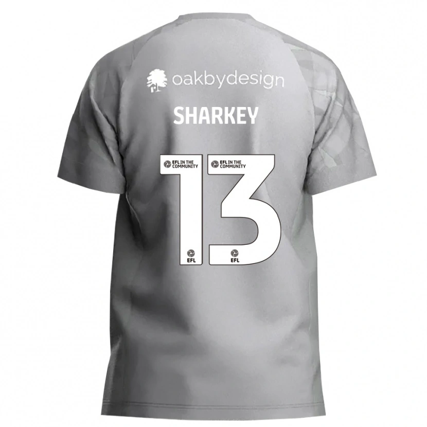 Danxen Kvinder Toby Sharkey #13 Mørk Grå Målmandstrøje 2025/26 Trøje T-shirt