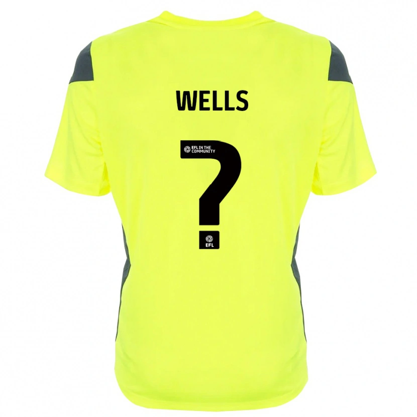 Danxen Kvinder Liv Wells #0 Fluorescerende Grøn Sort Målmandstrøje 2025/26 Trøje T-shirt