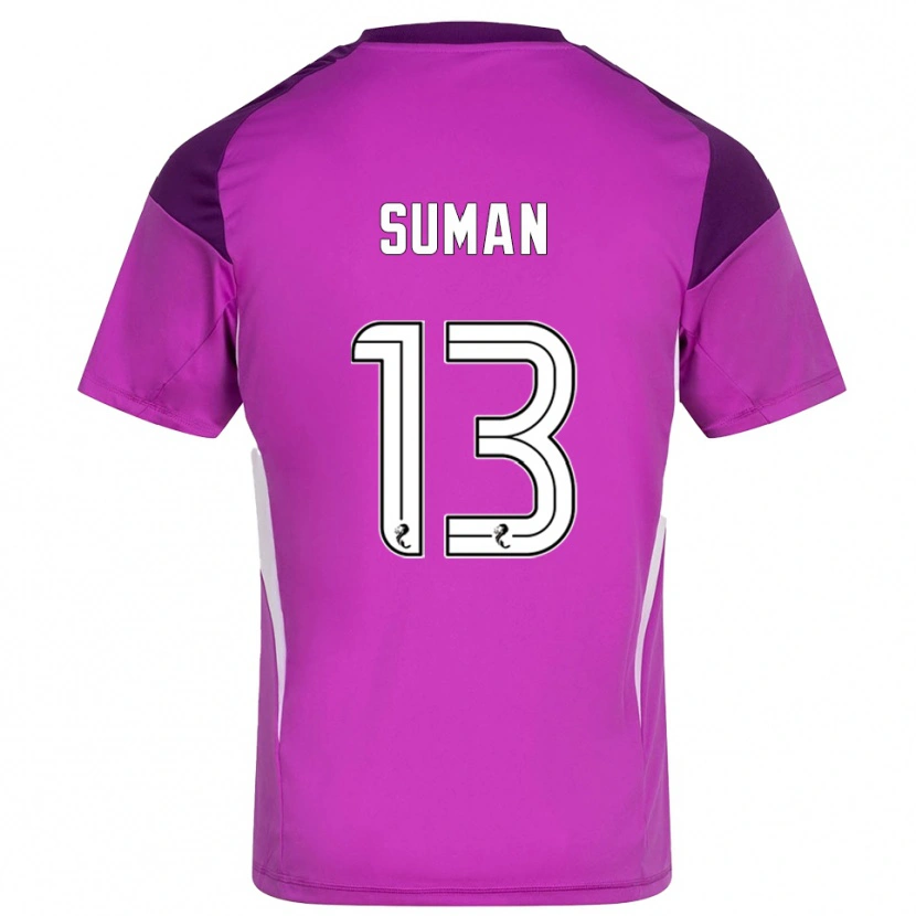 Danxen Kvinder Nick Suman #13 Lilla Magenta Målmandstrøje 2025/26 Trøje T-shirt