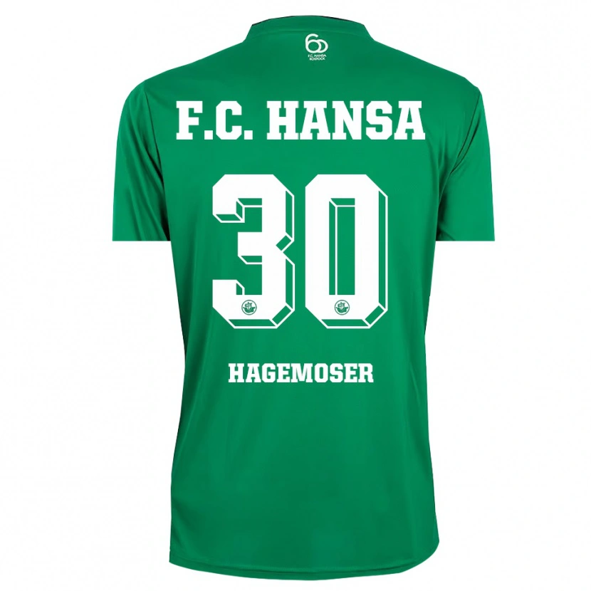 Danxen Kvinder Max Hagemoser #30 Mørkegrøn Hvid Målmandstrøje 2025/26 Trøje T-shirt