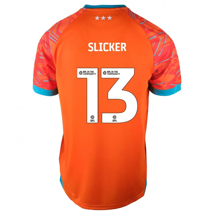 Danxen Kvinder Cieran Slicker #13 Orange Hvid Målmandstrøje 2025/26 Trøje T-shirt