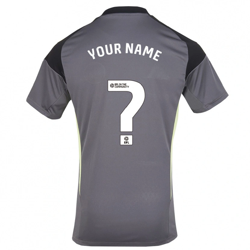 Danxen Kvinder Leicester City Grå Hvid Målmandstrøje 2025/26 Trøje T-shirt