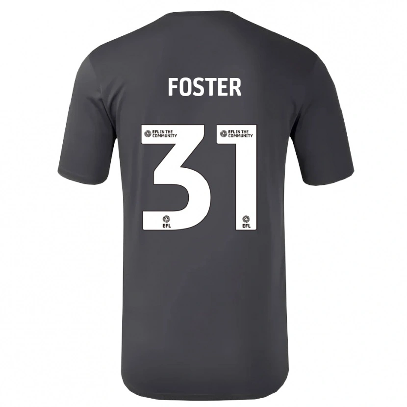 Danxen Kvinder Owen Foster #31 Sort Hvid Målmandstrøje 2025/26 Trøje T-shirt