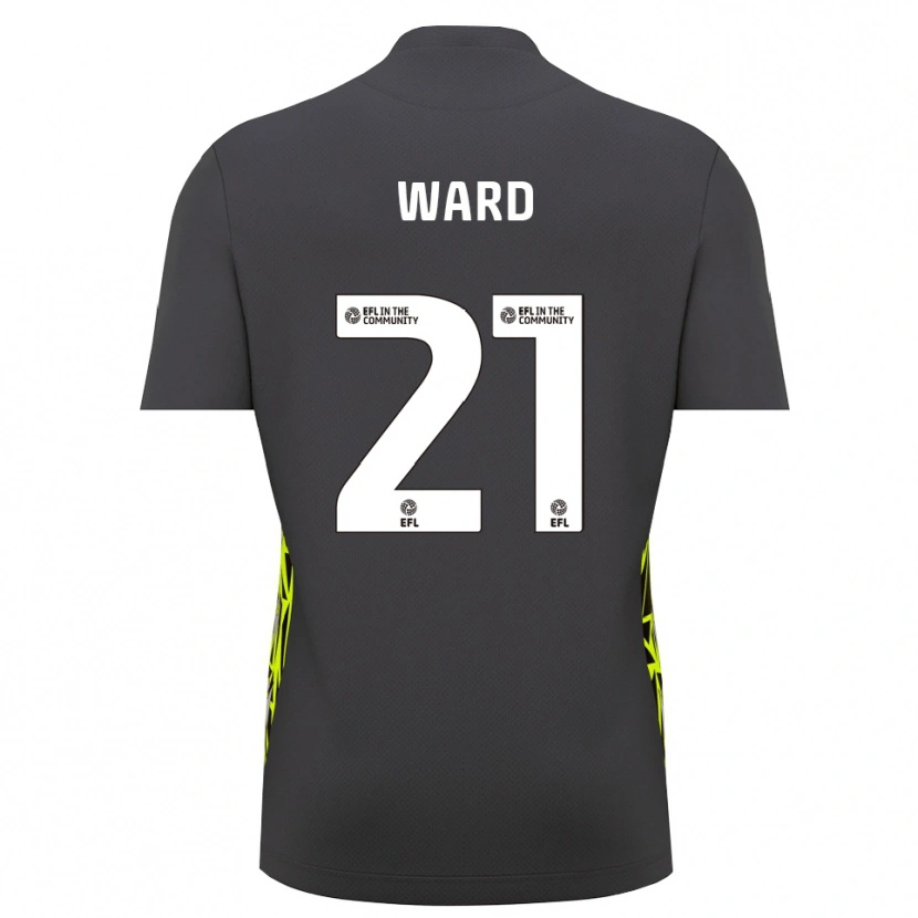 Danxen Kvinder Danny Ward #21 Grå Skovgrøn Målmandstrøje 2025/26 Trøje T-shirt