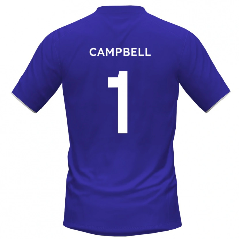 Danxen Kvinder Maison Campbell #1 Kongeblå Målmandstrøje 2025/26 Trøje T-shirt