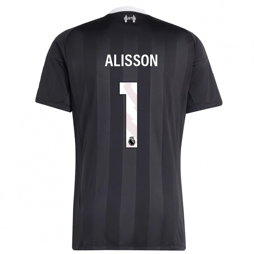 Danxen Kvinder Alisson #1 Sort Hvid Målmandstrøje 2025/26 Trøje T-shirt