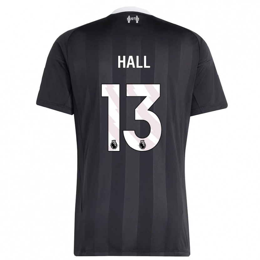 Danxen Kvinder Bailey Hall #13 Sort Hvid Målmandstrøje 2025/26 Trøje T-shirt