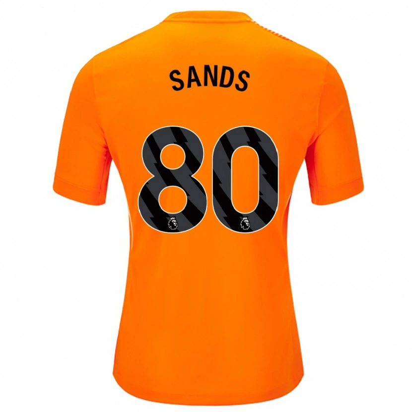 Danxen Kvinder Hudson Sands #80 Orange Sort Målmandstrøje 2025/26 Trøje T-shirt