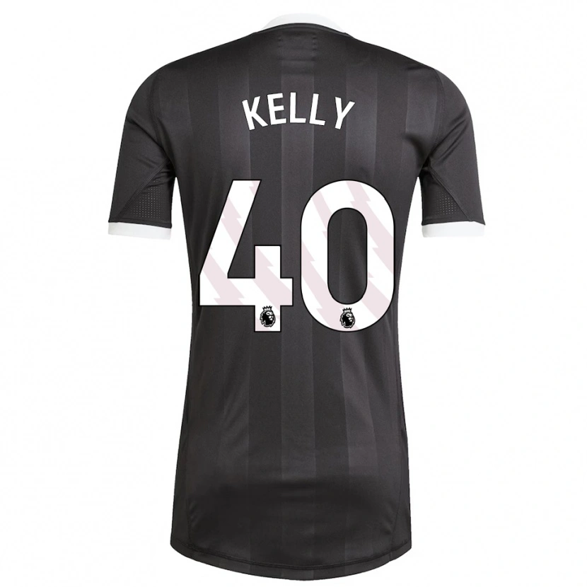 Danxen Kvinder Soffia Kelly #40 Sort Hvid Målmandstrøje 2025/26 Trøje T-shirt