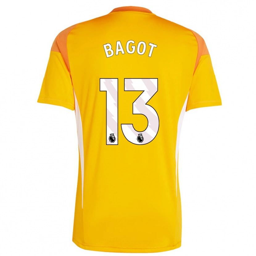 Danxen Kvinder Matthew Bagot #13 Orange Hvid Målmandstrøje 2025/26 Trøje T-shirt