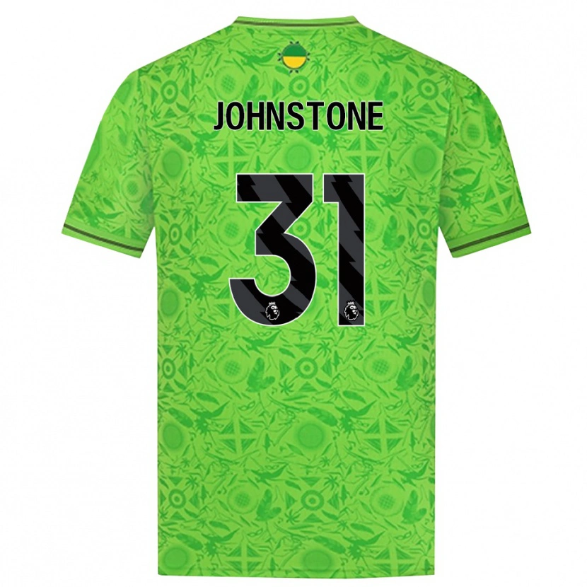 Danxen Kvinder Sam Johnstone #31 Grøn Sort Målmandstrøje 2025/26 Trøje T-shirt