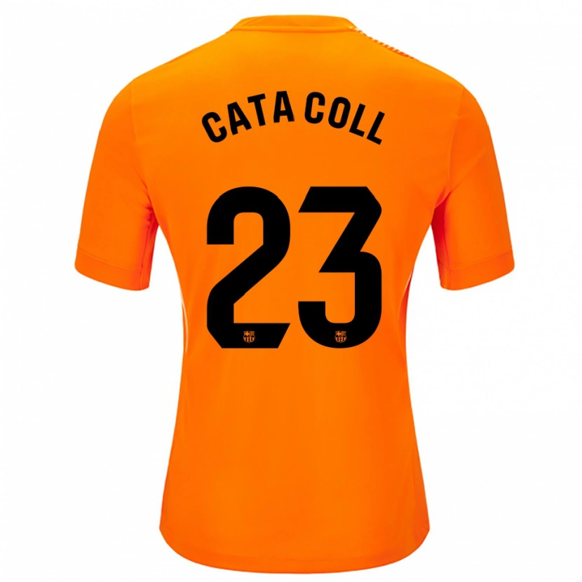 Danxen Kvinder Cata Coll #23 Orange Sort Målmandstrøje 2025/26 Trøje T-shirt