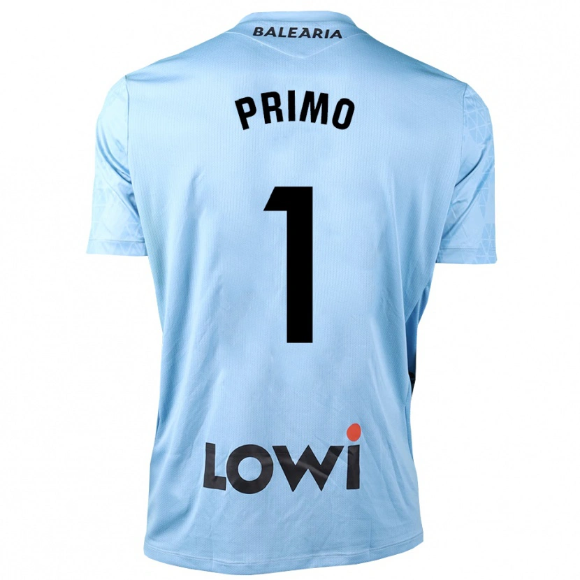 Danxen Kvinder Álex Primo #1 Lyseblå Sort Målmandstrøje 2025/26 Trøje T-shirt