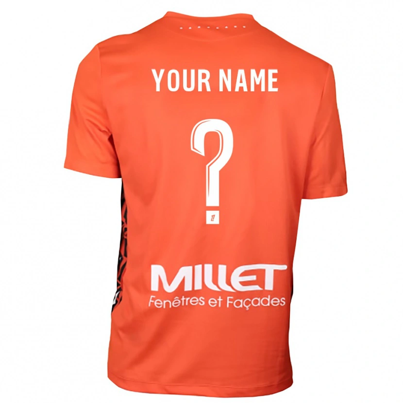 Danxen Kvinder FC Nantes Orange Hvid Målmandstrøje 2025/26 Trøje T-shirt