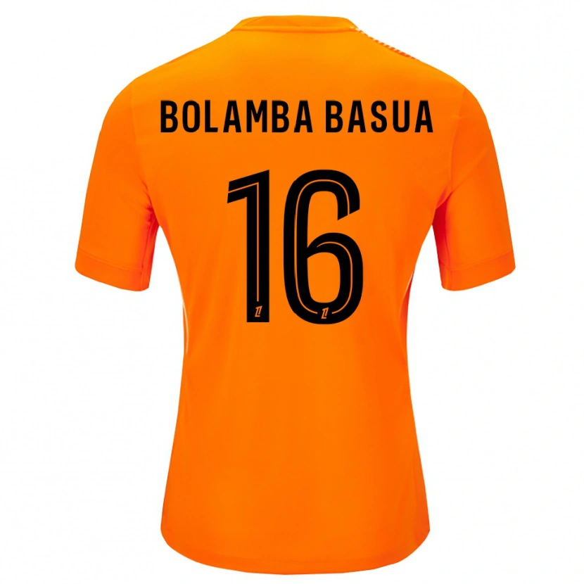 Danxen Kvinder Kévin Bolamba Basua #16 Orange Sort Målmandstrøje 2025/26 Trøje T-shirt