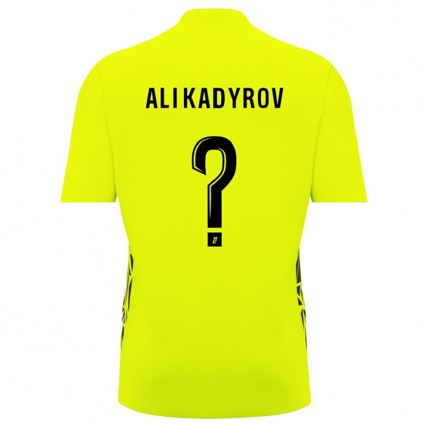 Danxen Kvinder Tourpal Ali Kadyrov #0 Fluorescerende Grøn Målmandstrøje 2025/26 Trøje T-shirt
