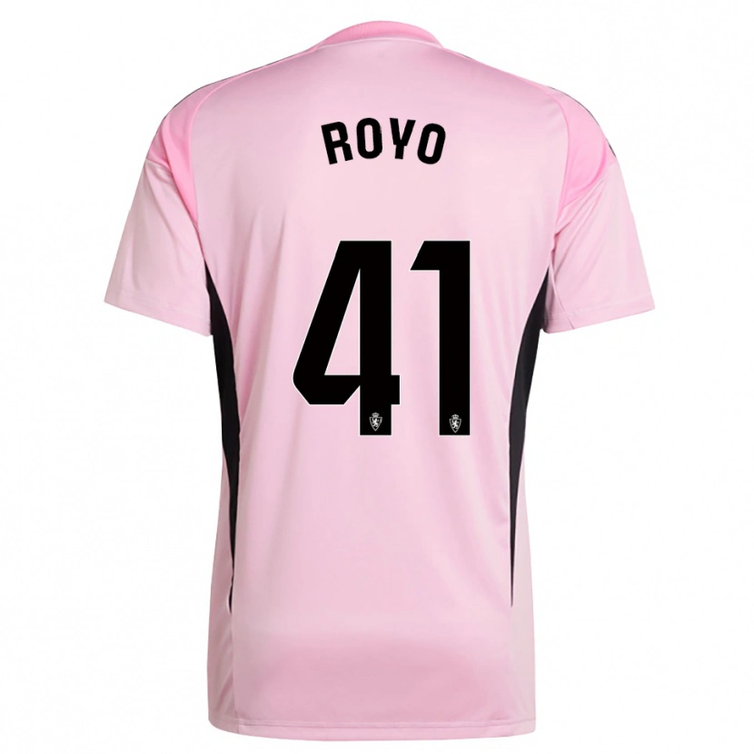 Danxen Kvinder Eduardo Royo #41 Lys Pink Sort Målmandstrøje 2025/26 Trøje T-shirt