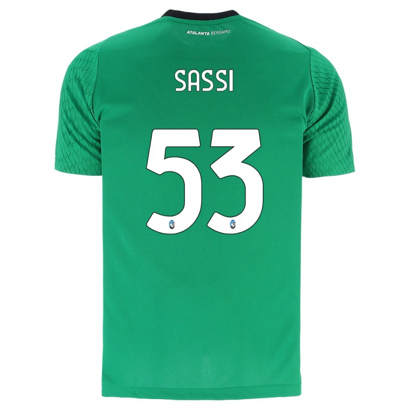 Danxen Kvinder Jacopo Sassi #53 Smaragd Grøn Målmandstrøje 2025/26 Trøje T-shirt