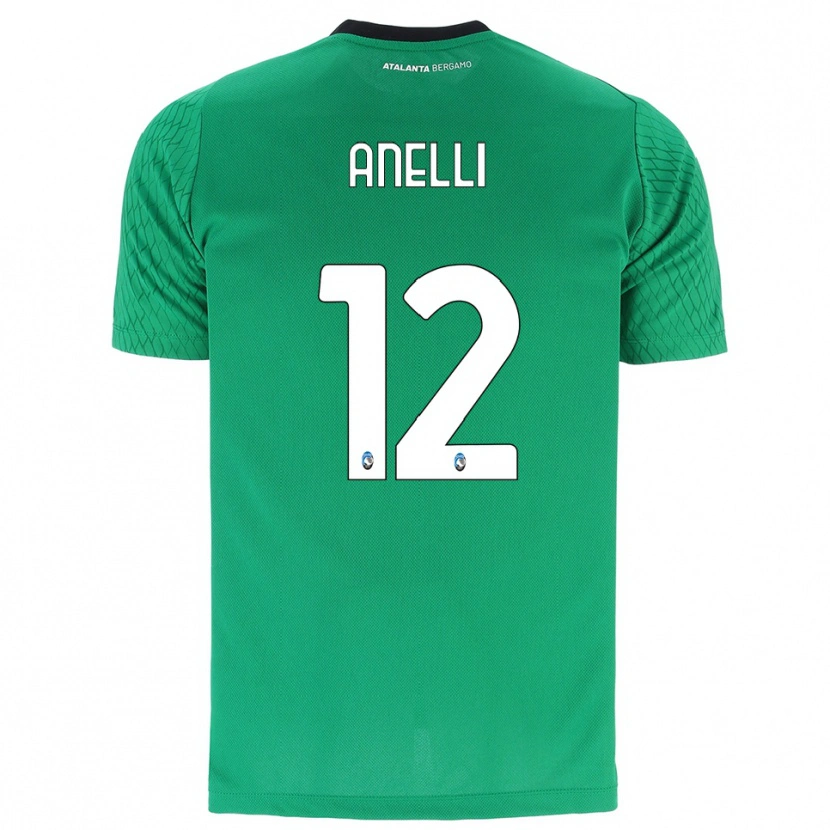 Danxen Kvinder Alessandro Anelli #12 Smaragd Grøn Målmandstrøje 2025/26 Trøje T-shirt