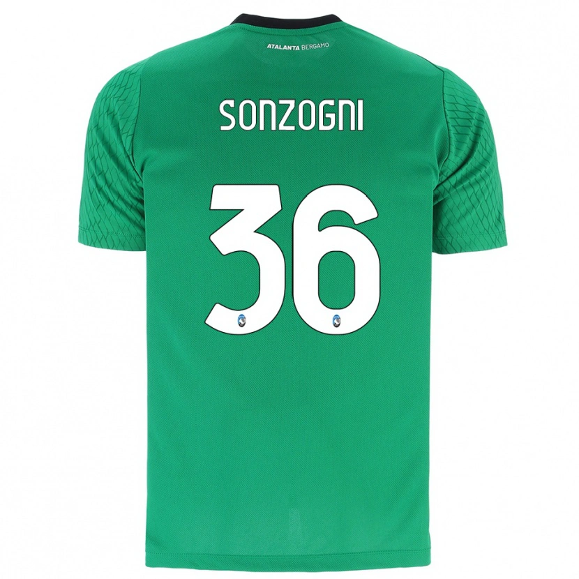 Danxen Kvinder Mattia Sonzogni #36 Smaragd Grøn Målmandstrøje 2025/26 Trøje T-shirt