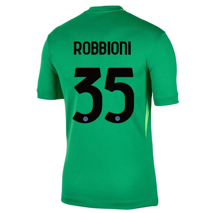 Danxen Kvinder Matilde Robbioni #35 Lys Grøn Sort Målmandstrøje 2025/26 Trøje T-shirt