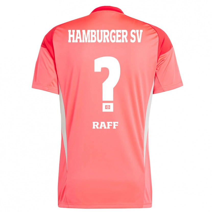 Danxen Kvinder Dennis Raff #0 Rød Orange Målmandstrøje 2025/26 Trøje T-shirt