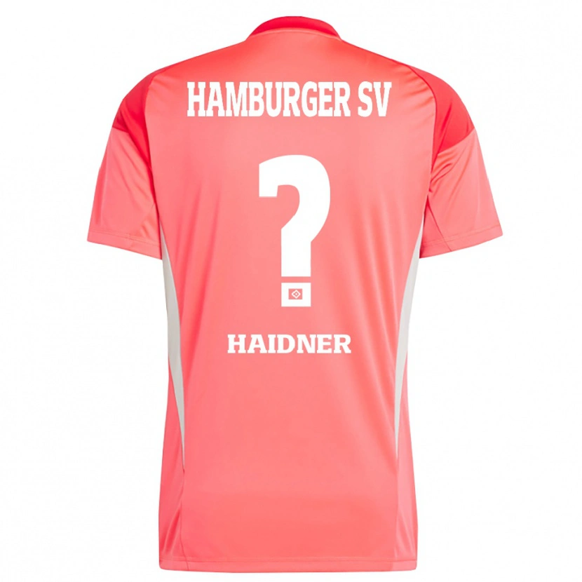 Danxen Kvinder Larissa Haidner #0 Rød Orange Målmandstrøje 2025/26 Trøje T-shirt