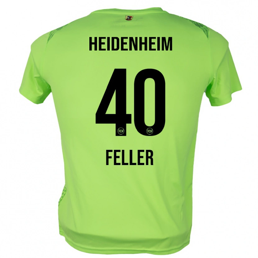 Danxen Kvinder Frank Feller #40 Bleg Grøn Målmandstrøje 2025/26 Trøje T-shirt
