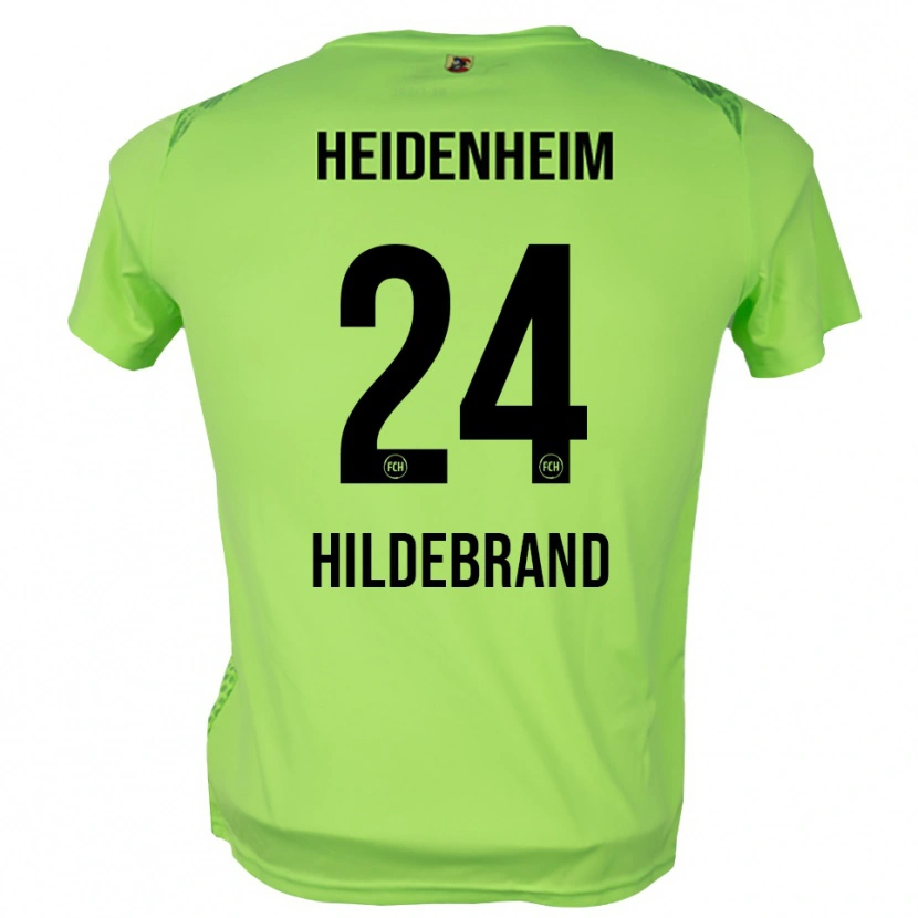 Danxen Kvinder Jan Hildebrandt #24 Bleg Grøn Målmandstrøje 2025/26 Trøje T-shirt