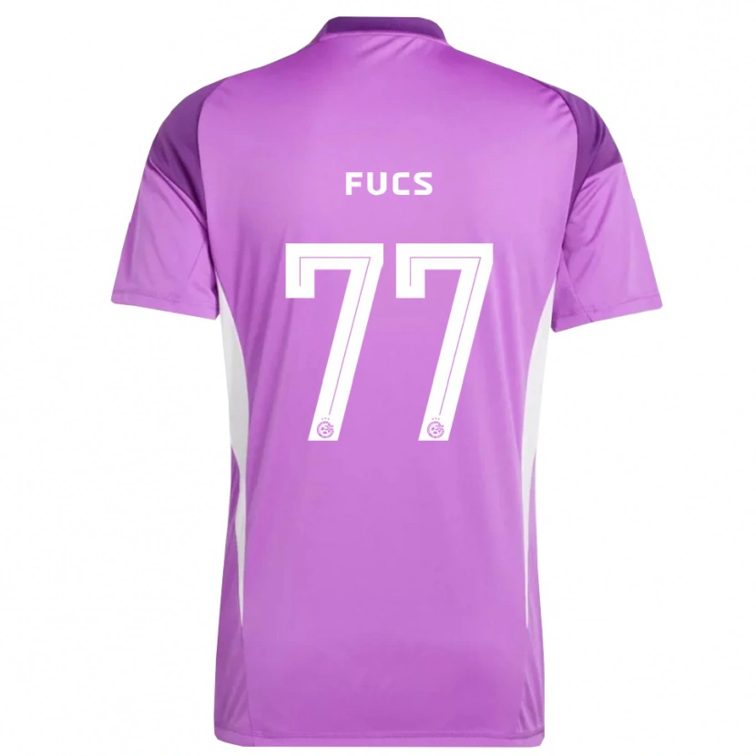 Danxen Kvinder Roee Fucs #77 Lilla Lilla Målmandstrøje 2025/26 Trøje T-shirt