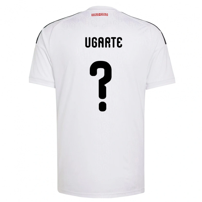 Danxen Børn Pablo Ugarte #0 Hvid Sort Hjemmebane Spillertrøjer 2026/27 Trøje T-Shirt