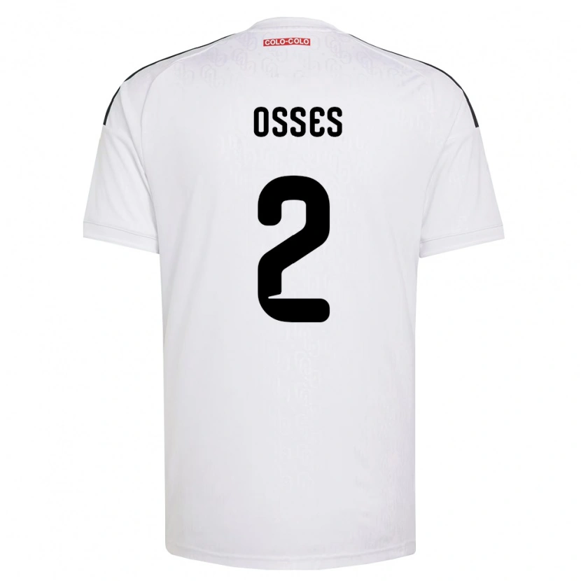 Danxen Børn Martina Osses #2 Hvid Sort Hjemmebane Spillertrøjer 2026/27 Trøje T-Shirt