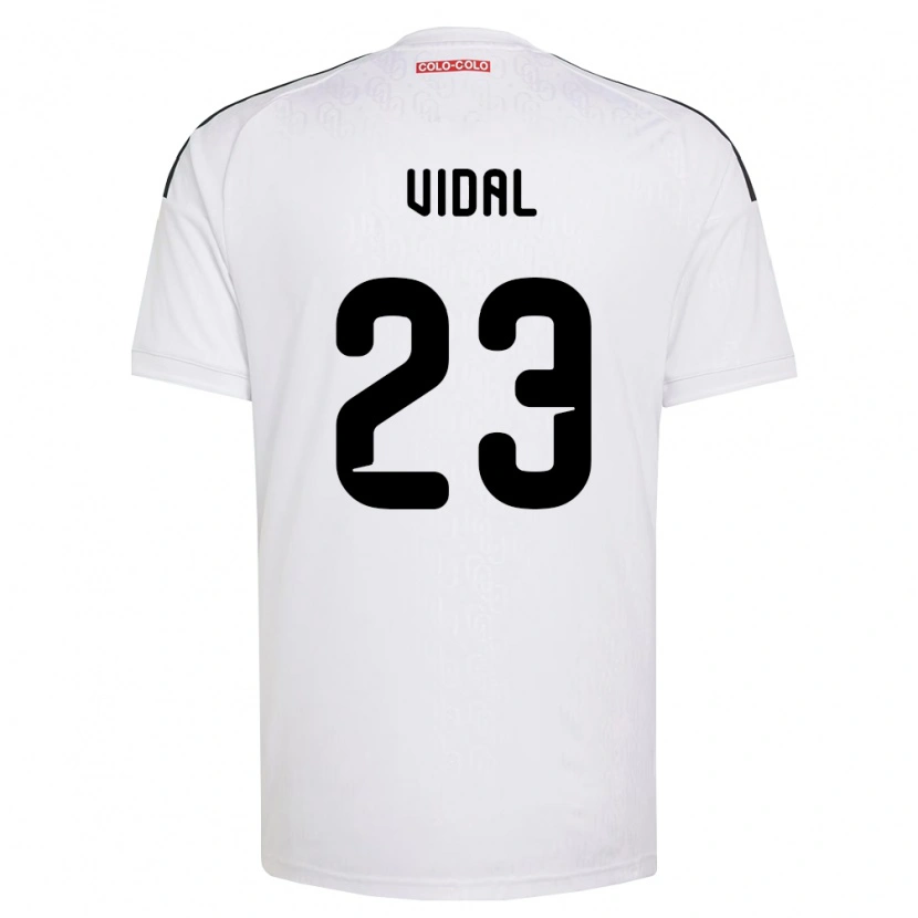 Danxen Børn Arturo Vidal #23 Hvid Sort Hjemmebane Spillertrøjer 2026/27 Trøje T-Shirt