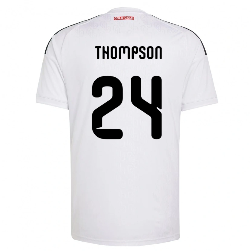 Danxen Børn Jordhy Thompson #24 Hvid Sort Hjemmebane Spillertrøjer 2026/27 Trøje T-Shirt