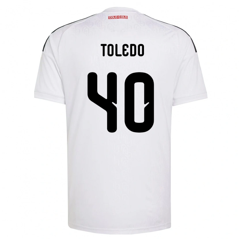 Danxen Børn Miguel Toledo #40 Hvid Sort Hjemmebane Spillertrøjer 2026/27 Trøje T-Shirt