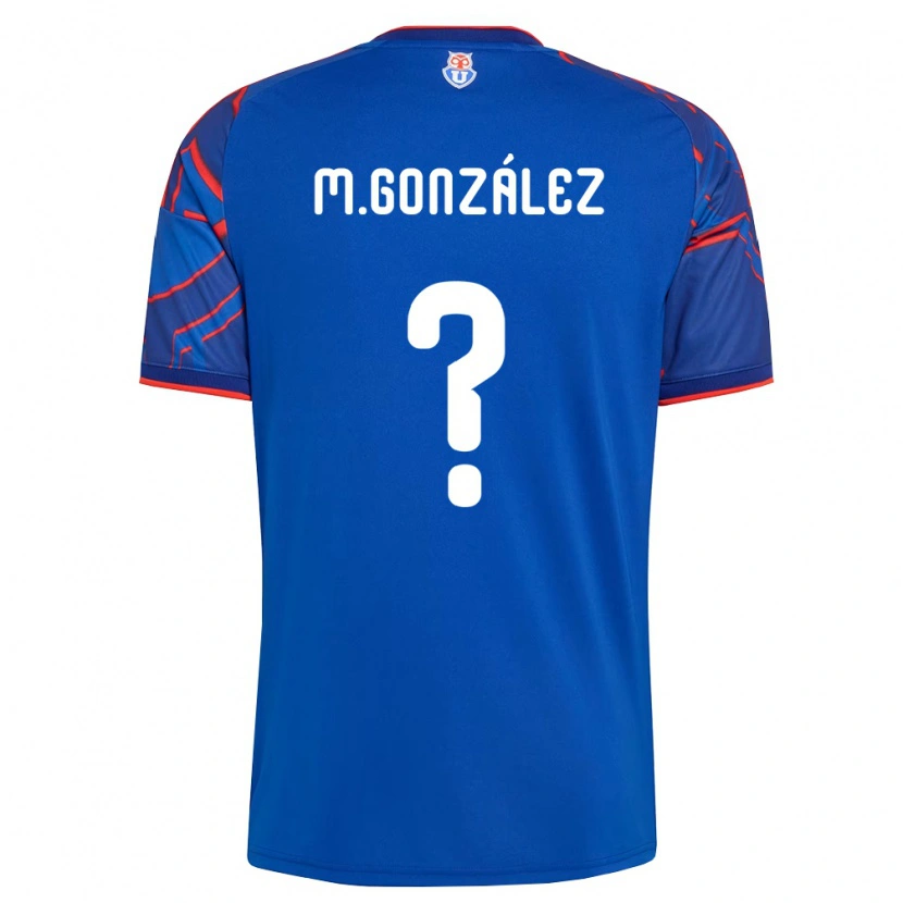 Danxen Børn Matías González #0 Kongelig Blå Rød Hjemmebane Spillertrøjer 2026/27 Trøje T-Shirt