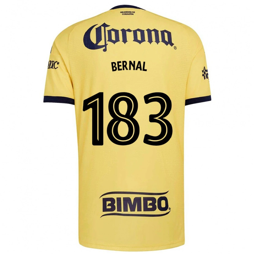 Danxen Børn David Bernal #183 Gul Rød Sort Hjemmebane Spillertrøjer 2026/27 Trøje T-Shirt