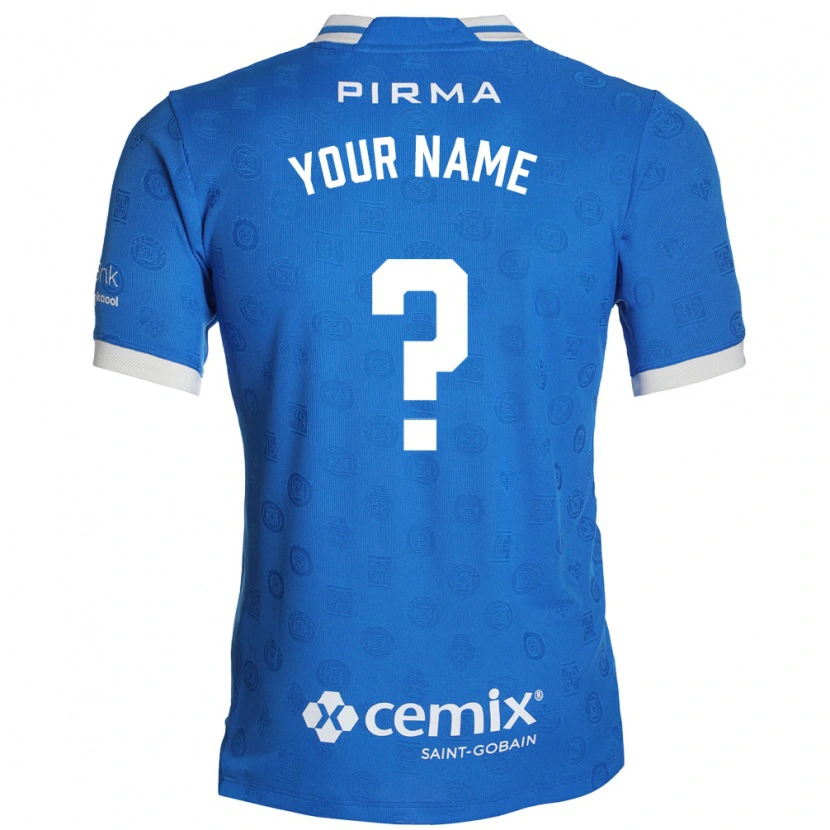 Danxen Børn Dit Navn #0 Blå Hvid Rød Hjemmebane Spillertrøjer 2026/27 Trøje T-Shirt