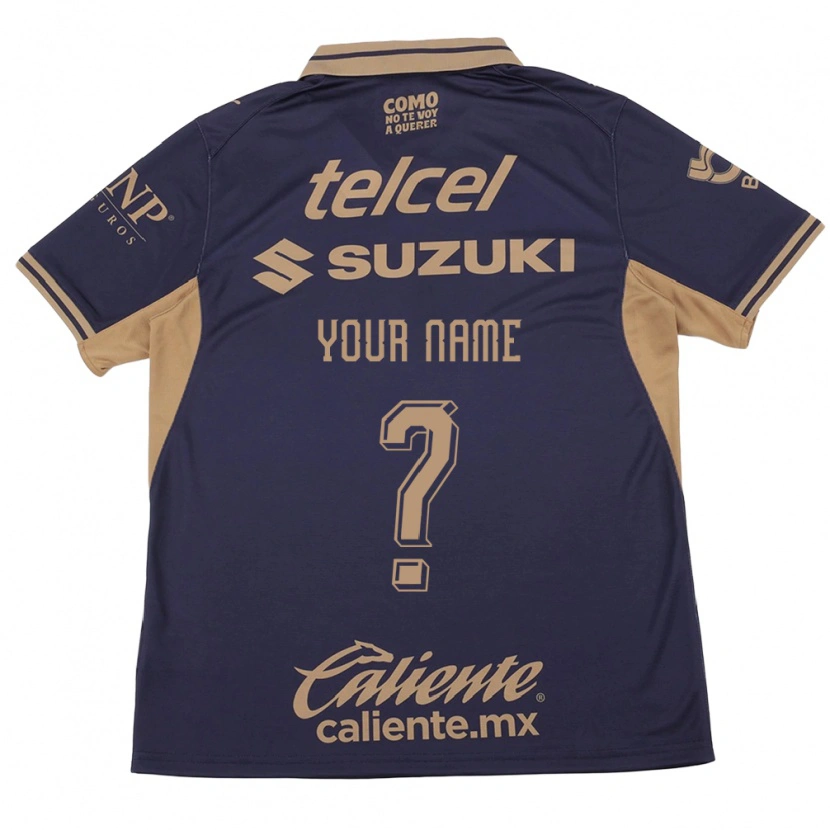 Danxen Børn Dit Navn #0 Lilla Brun Hjemmebane Spillertrøjer 2026/27 Trøje T-Shirt