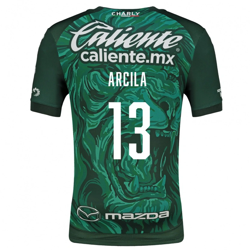 Danxen Børn Daniel Arcila #13 Grøn Sort Hjemmebane Spillertrøjer 2026/27 Trøje T-Shirt