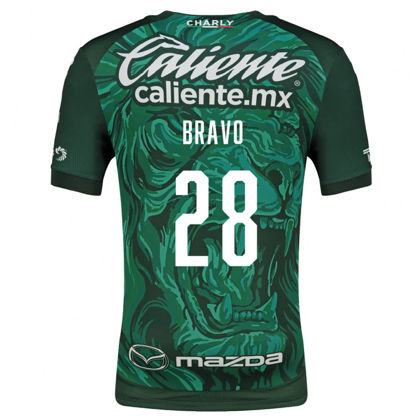 Danxen Børn Ruth Bravo #28 Grøn Sort Hjemmebane Spillertrøjer 2026/27 Trøje T-Shirt