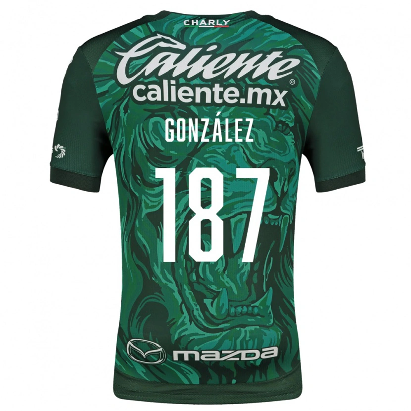 Danxen Børn Milán González #187 Grøn Sort Hjemmebane Spillertrøjer 2026/27 Trøje T-Shirt