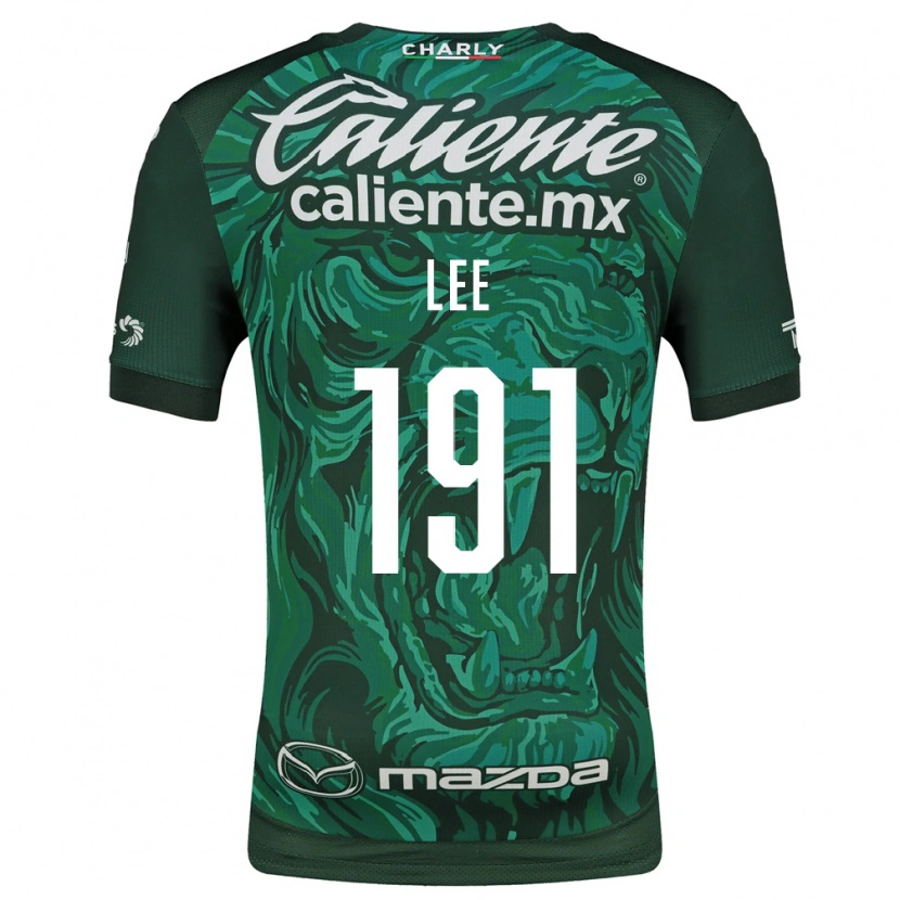 Danxen Børn Luis Lee #191 Grøn Sort Hjemmebane Spillertrøjer 2026/27 Trøje T-Shirt