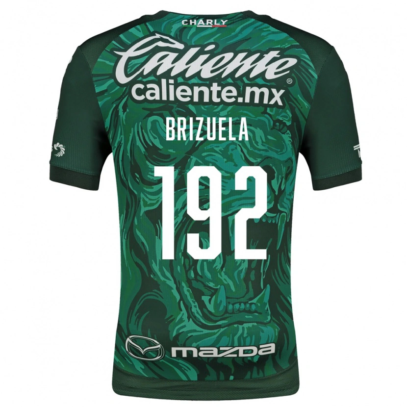 Danxen Børn Juan Brizuela #192 Grøn Sort Hjemmebane Spillertrøjer 2026/27 Trøje T-Shirt