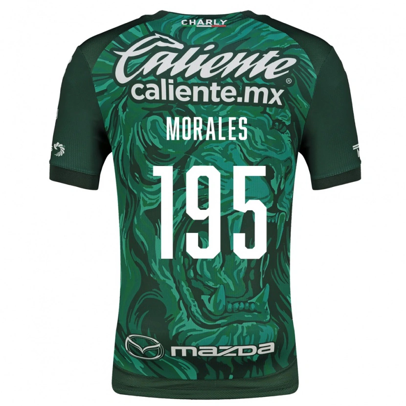 Danxen Børn Daniel Morales #195 Grøn Sort Hjemmebane Spillertrøjer 2026/27 Trøje T-Shirt