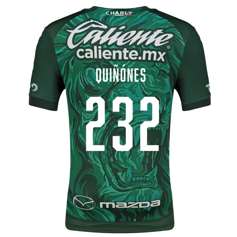 Danxen Børn Jorge Quiñónes #232 Grøn Sort Hjemmebane Spillertrøjer 2026/27 Trøje T-Shirt