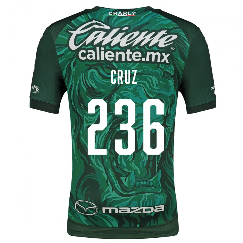 Danxen Børn Héctor Cruz #236 Grøn Sort Hjemmebane Spillertrøjer 2026/27 Trøje T-Shirt