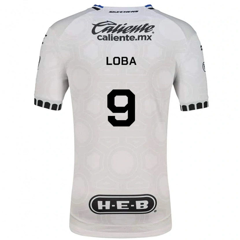 Danxen Børn Aké Loba #9 Hvid Sort Blå Hjemmebane Spillertrøjer 2026/27 Trøje T-Shirt