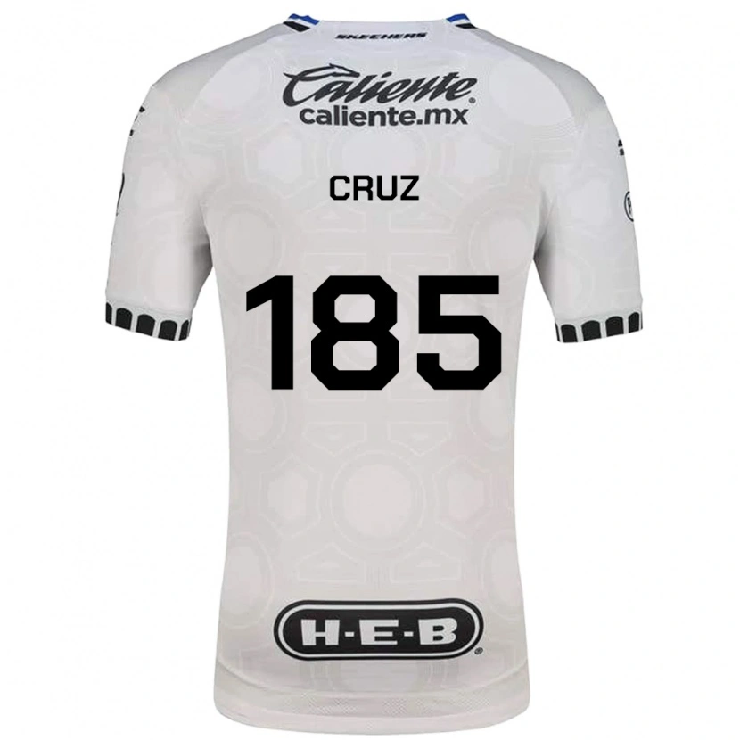 Danxen Børn Axel Cruz #185 Hvid Sort Blå Hjemmebane Spillertrøjer 2026/27 Trøje T-Shirt