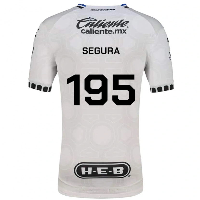 Danxen Børn Rubén Segura #195 Hvid Sort Blå Hjemmebane Spillertrøjer 2026/27 Trøje T-Shirt